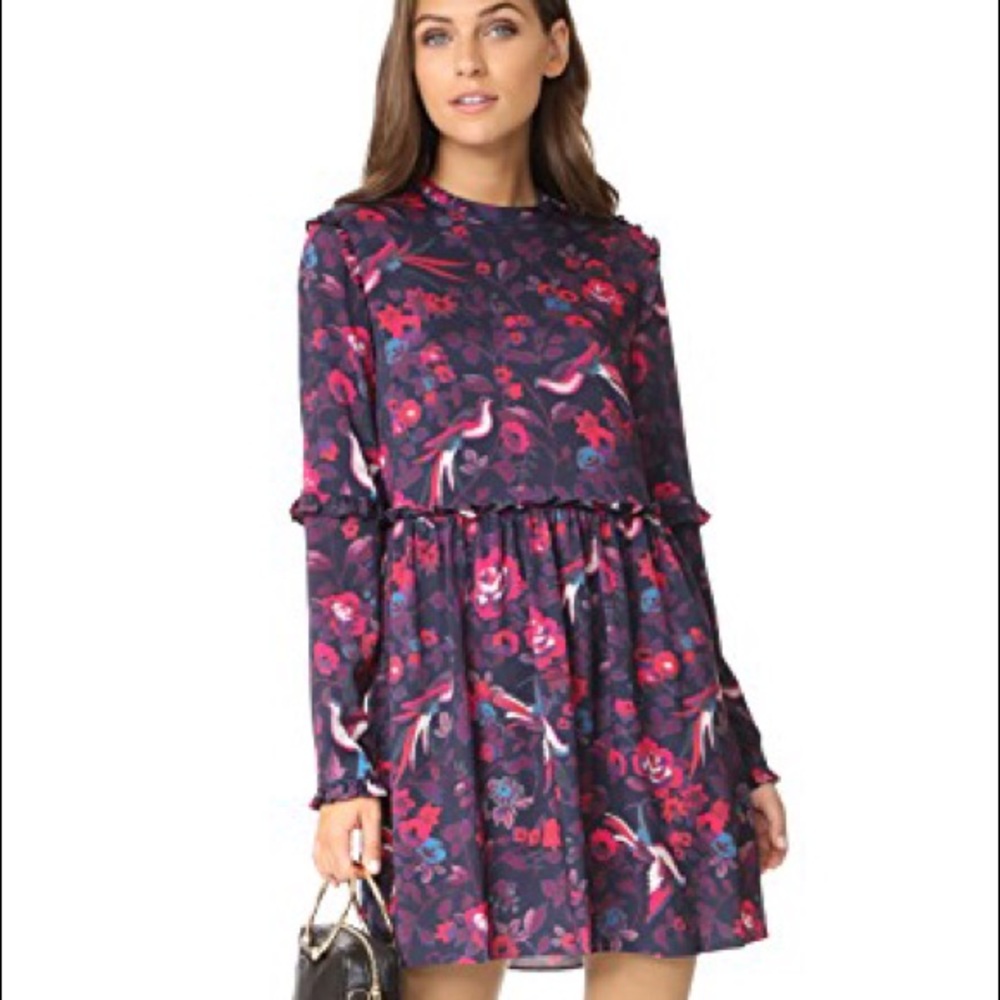 Tanya Taylor Floral Dyllan Dress